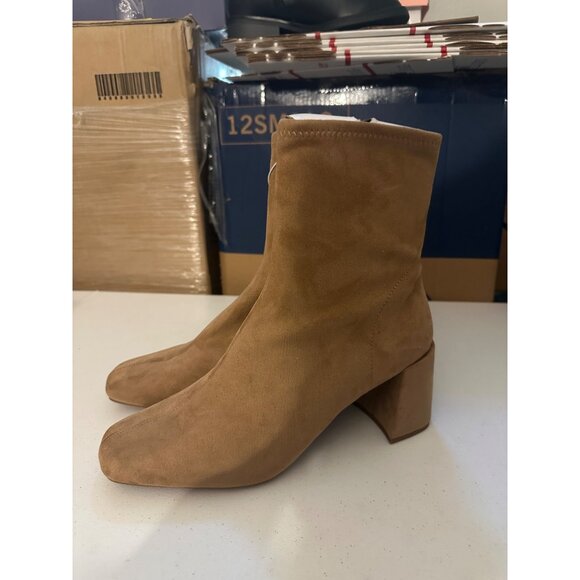 A New Day Women’s Pippa Stretch Ankle Boots Taupe Brown size 11 NWT - Picture 4 of 7